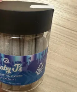 Half Ounce Baby J's 28 x .5g Pre-Rolls in Jar - Gelonade