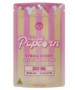 Limited Release - Strawberry Caramel Popcorn 11 THC CBD