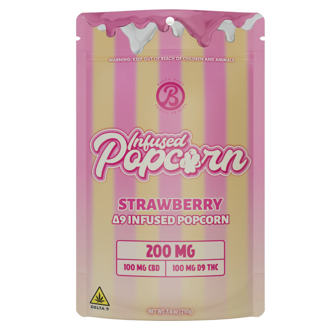 Limited Release - Strawberry Caramel Popcorn 11 THC CBD