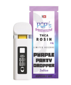 Pops Premium THCA Rosin Limited Reserve 2.5G Disposable Vape Pen
