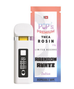 Pops Premium THCA Rosin Limited Reserve 2.5G Disposable Vape Pen