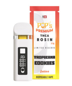 Pops Premium THCA Rosin Limited Reserve 2.5G Disposable Vape Pen