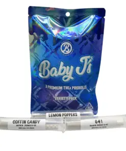 Variety Bag of Pre-Rolls Coffin Candy, Lemon Poppers, G41